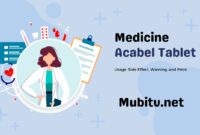 Acabel Tablet Usage, Side Effect, Warning, and Price