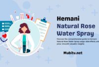Hemani Natural Rose Water Spray Usage, Side Effect and Price