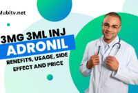 Adronil 3mg 3ml Inj Benefits, Usage, Side Effect and Price